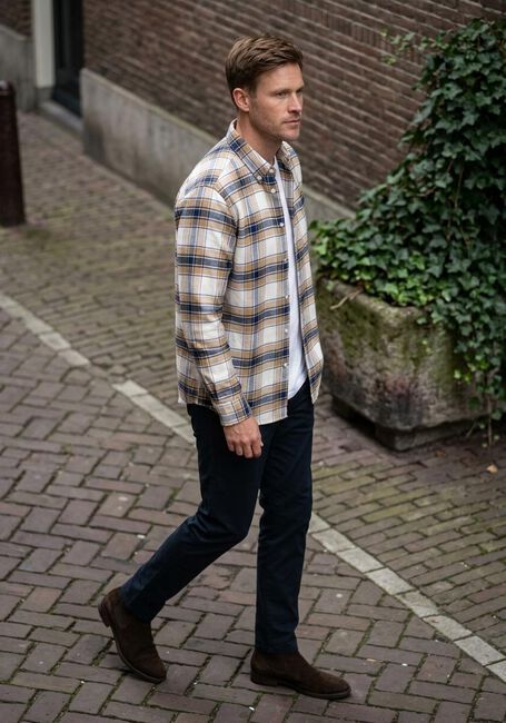Mehrfarbige/Bunte TOMMY HILFIGER Casual-Oberhemd HERO FLANNEL TARTN CHCK RF SHIRT - large