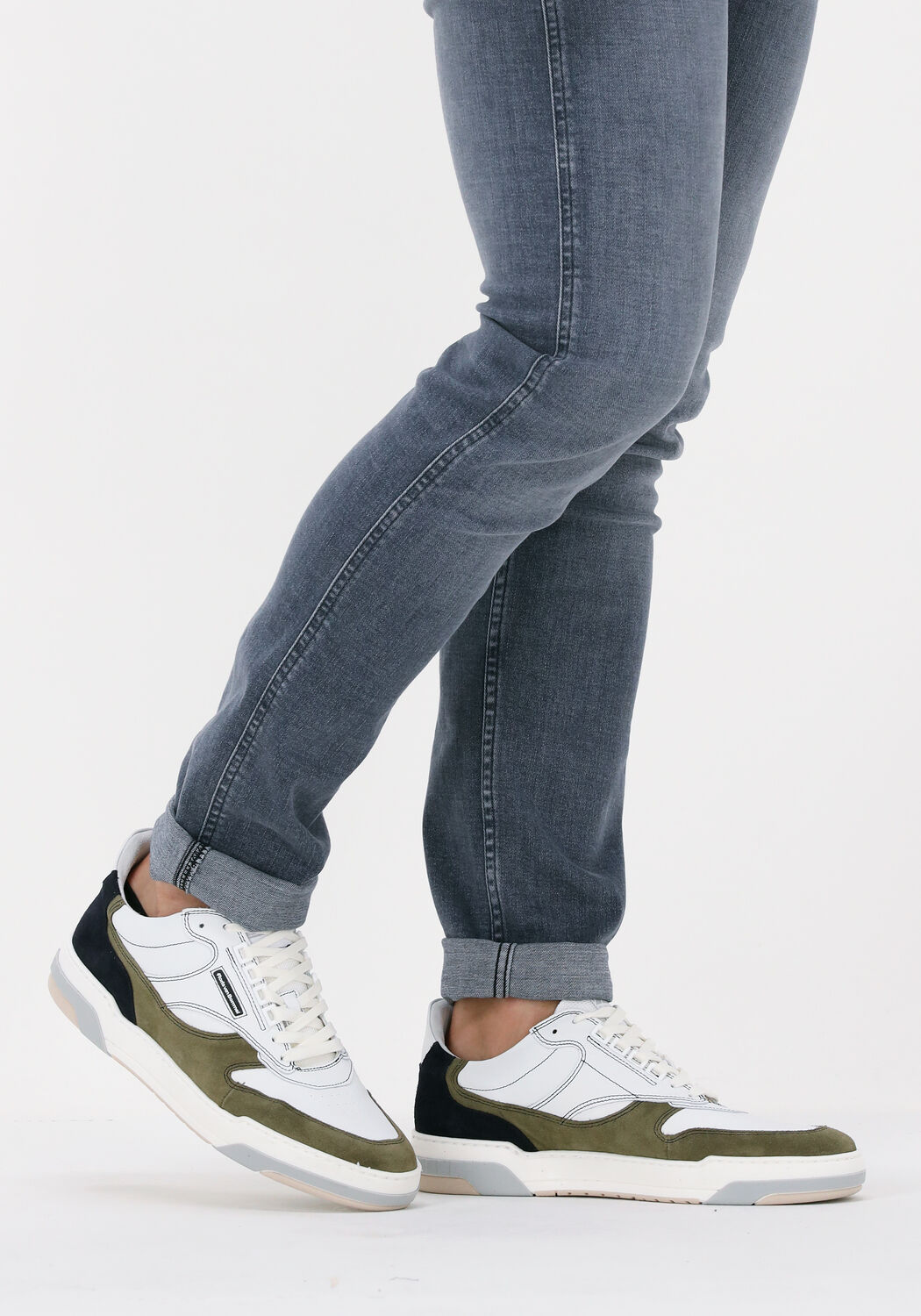 Gr&uuml;ne FLORIS VAN BOMMEL Sneaker Low SFM-10115-01 - large