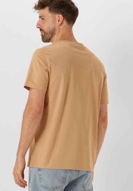 Camelfarbene STRØM Clothing T-shirt T-SHIRT - large