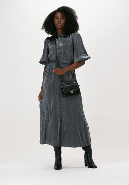 Silberne SELECTED WOMEN Maxikleid SLFELKE-FLORENTA 3/4 ANKLE DRE - large