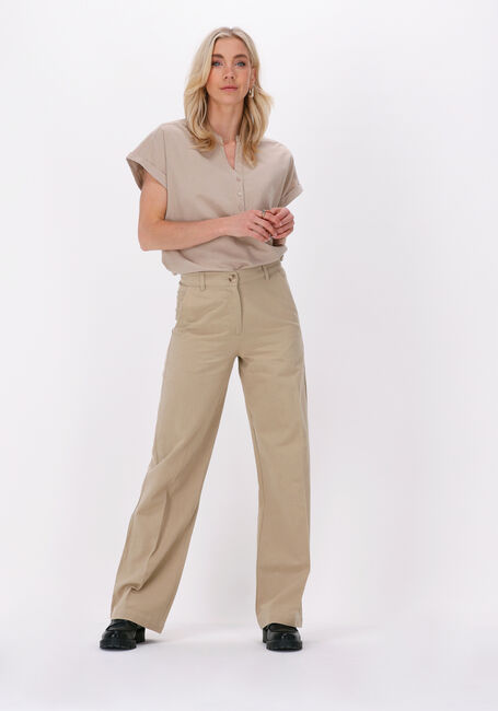 Sand CC HEART Top LINEN TOP - large