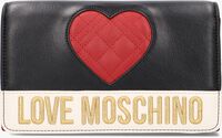 Schwarze LOVE MOSCHINO Umhängetasche EVENING HEART Q 4061 - medium