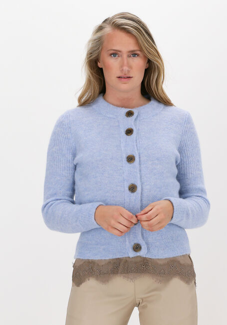 Hellblau SELECTED WOMEN Strickjacke SLFSIA LS KNIT CARDIGAN B - large