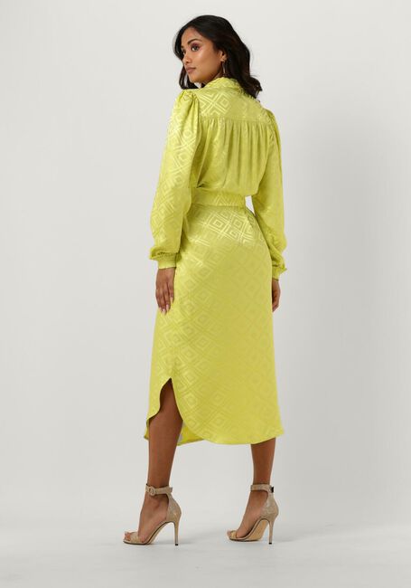 Gelbe MOS MOSH Midikleid ALDO GEO DRESS - large
