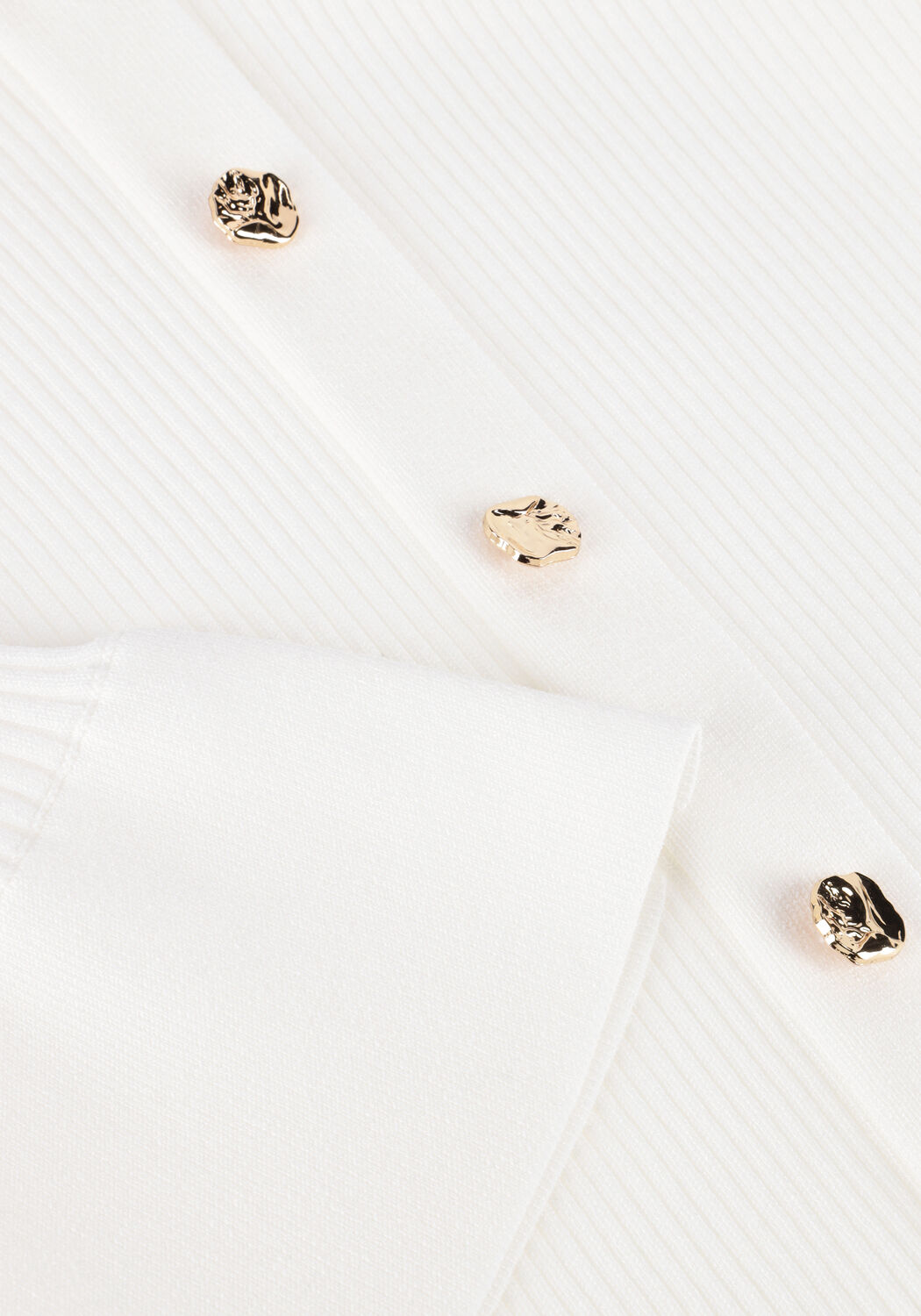 Wei&szlig;e NEO NOIR Top YLVIE KNIT BLOUSE - large