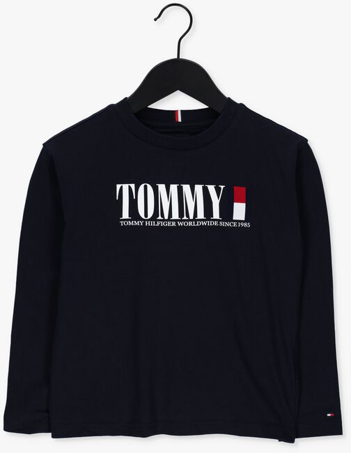 Dunkelblau TOMMY HILFIGER  TOMMY GRAPHIC TEE L/S - large