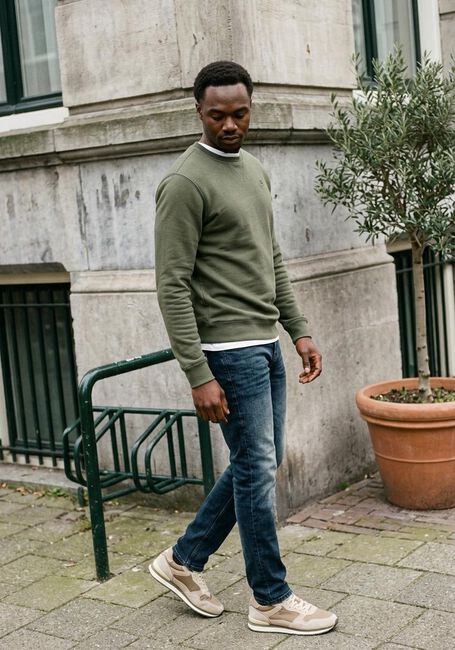 Dunkelgr&uuml;n G-STAR RAW Sweatshirt PREMIUM CORE R SW L/S - large