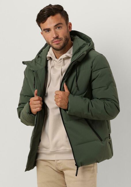 Olive WOODBIRD Wattierte Jack WBJOSEPH TECH JACKET - large