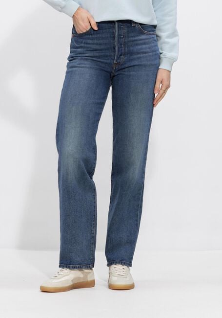 Blaue LEVI'S Straight leg jeans RIBCAGE FULL LENGTH - large