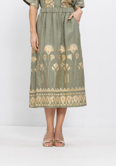 Gr&uuml;ne GREEK ARCHAIC KORI R&ouml;cke S26K-2072025 - large