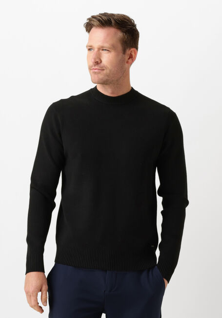 Schwarze DSTREZZED Pullover FELL MOCK NECK - large