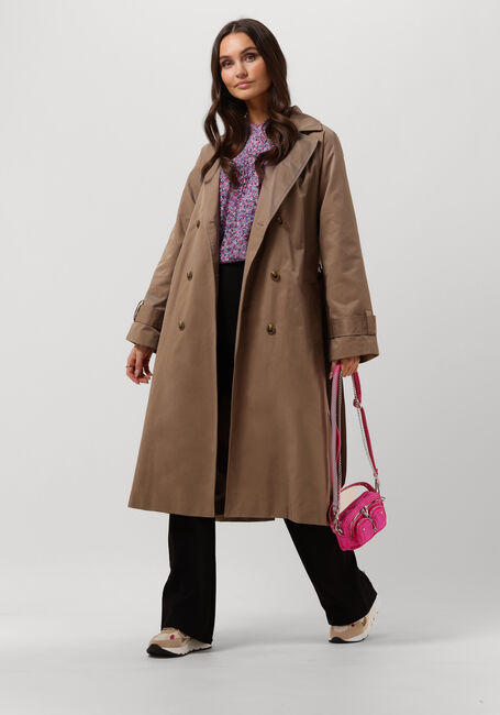 Beige OBJECT Trenchcoats OBJCLARA KEILY TRENCH COAT - large