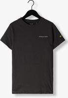 Anthrazit LYLE & SCOTT T-shirt SCRIPT EMBROIDERED T-SHRIT - medium