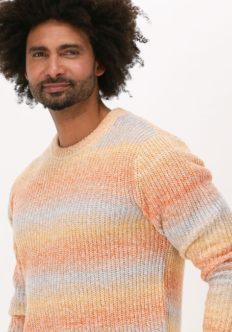 Mehrfarbige/Bunte SCOTCH & SODA Pullover CREW NECK GRADIENT SWEATER - large