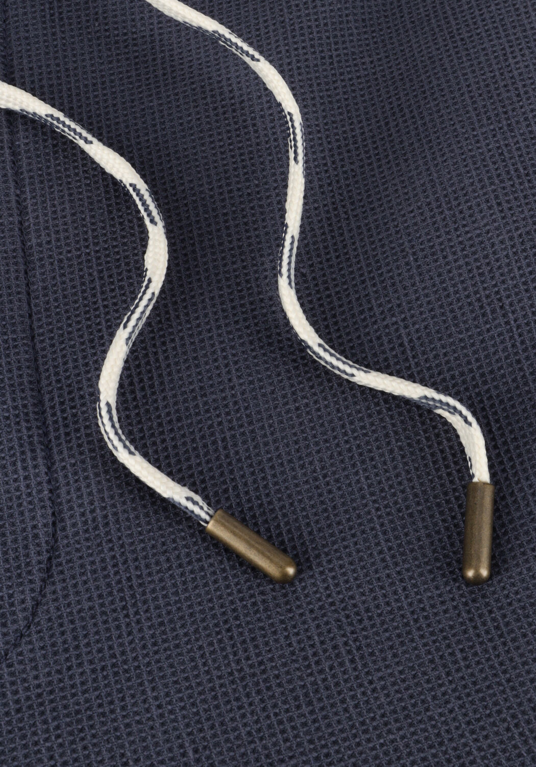 Dunkelblau CAST IRON Kurze Hose CHINO SHORTS WAFFLE STRUCTURE - large