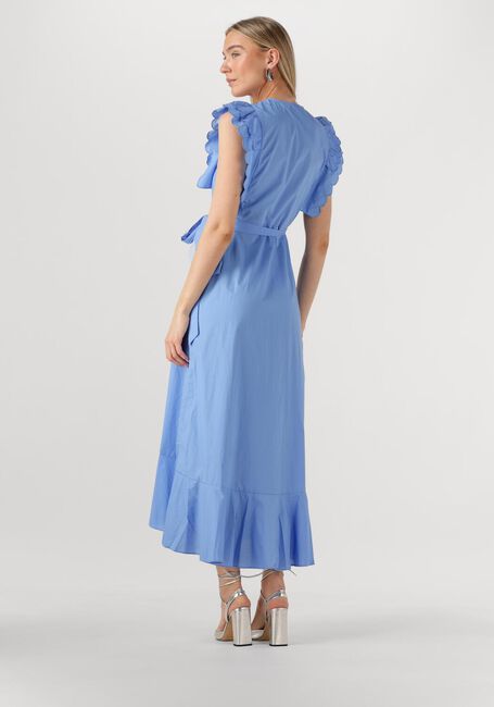 Hellblau OBJECT Maxikleid OBJHOPE PAPAYA S/S WRAP DRESS - large