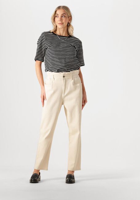 Schwarze CC HEART T-shirt CC HEART SILLA STRIPE - large