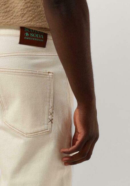 Weiße SCOTCH & SODA Straight leg jeans THE DROP REGULAR TAPER JEANS - large