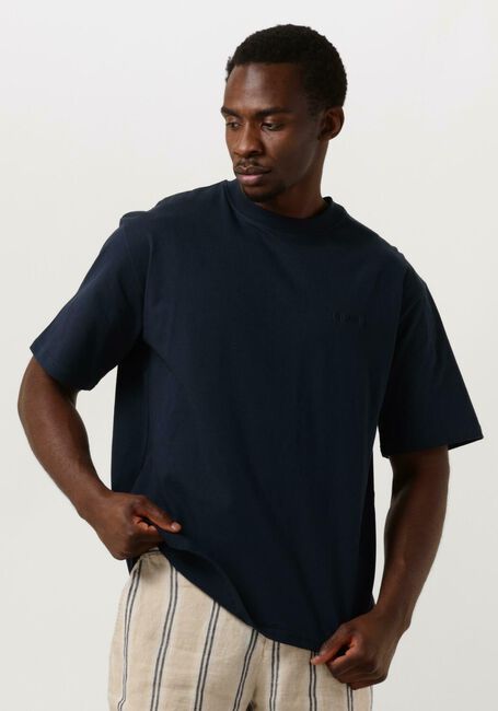 Dunkelblau WOODBIRD T-shirt WBBAINE BASE TEE - large