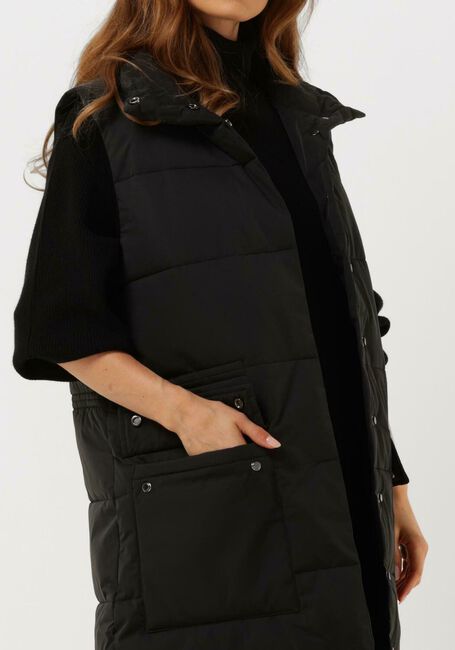 Schwarze MSCH COPENHAGEN Bodywarmer KAYSA PAVINARIA WAISTCOAT - large