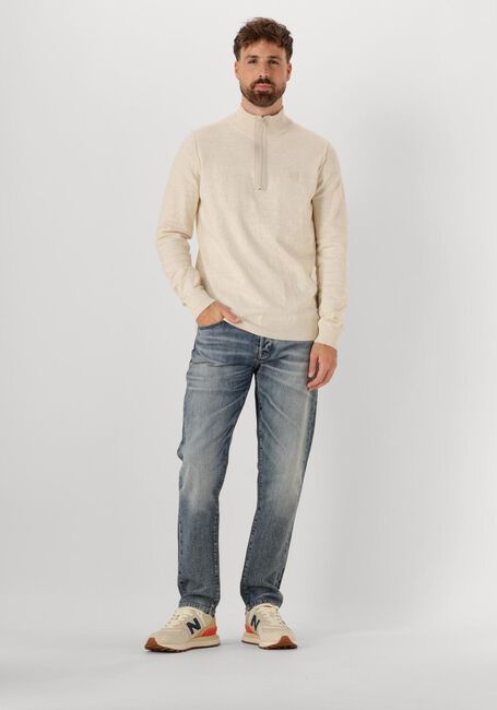 Beige BUTCHER OF BLUE Pullover LT CLIFDEN HALF ZIP - large