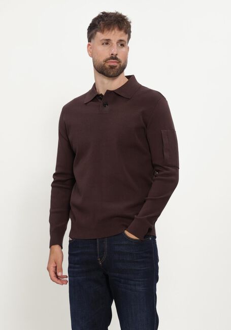 Braune SAINT STEVE Polo-Shirt HARRY - large
