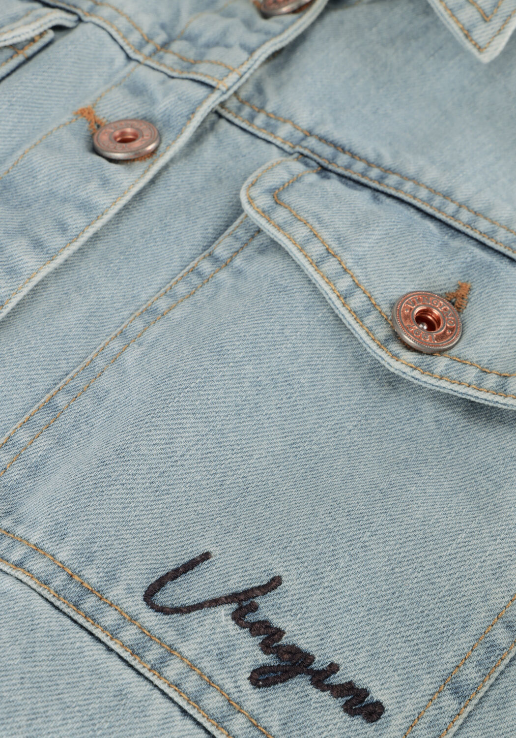 Blaue VINGINO Jeansjacke TANJA VINTAGE - large