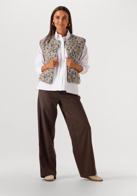 Mehrfarbige/Bunte BY-BAR Gilet MAGGIE SLEEVELESS LEO JACKET - large