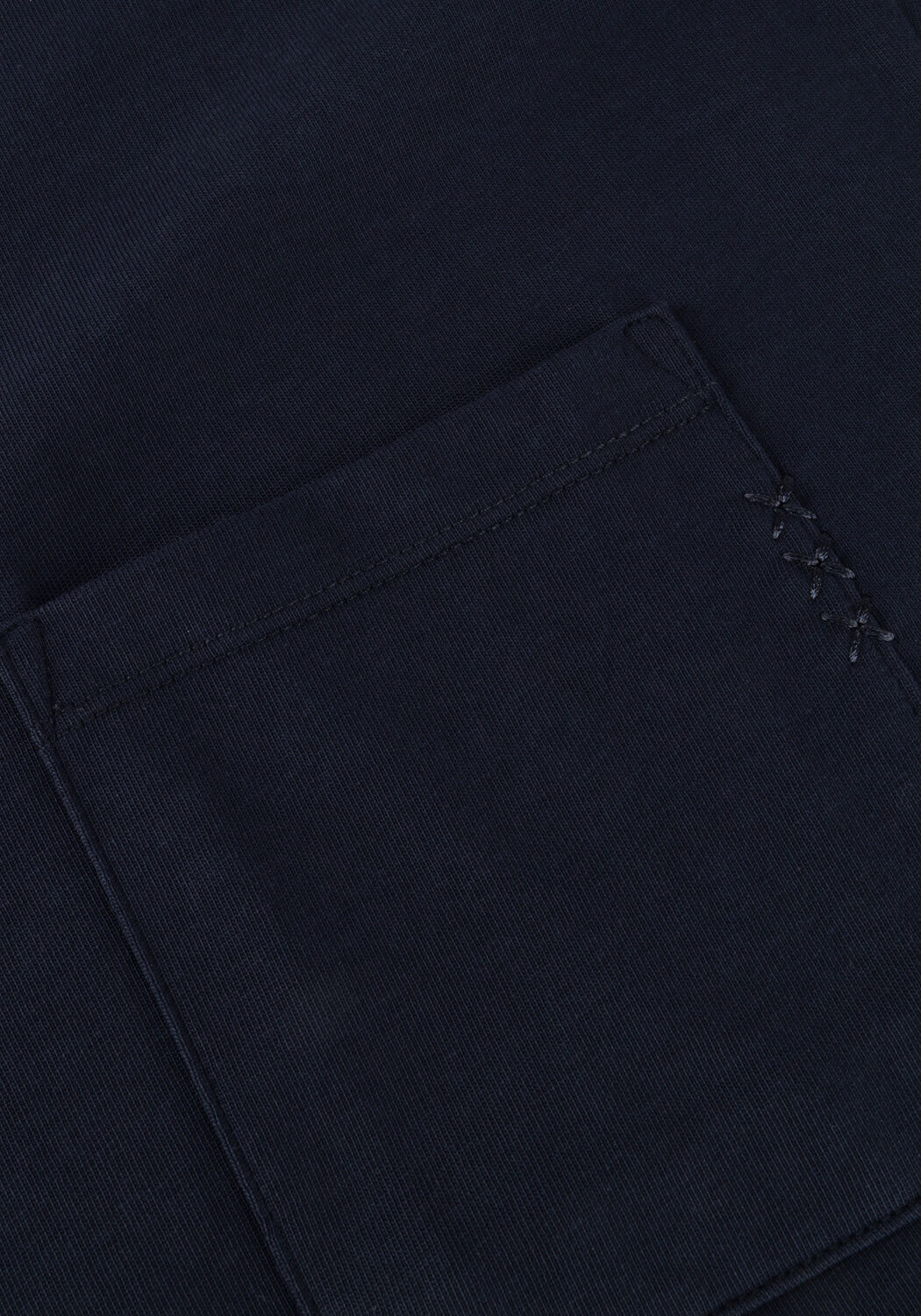 Dunkelblau SCOTCH & SODA T-shirt 3 CROSSES LOOSE FIT POCKET T-SHIRT - large