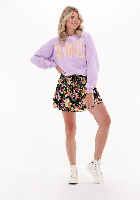 Lila COLOURFUL REBEL Sweatshirt PALMEIRA PATCH DROPPED SHOULDER SWEAT - large