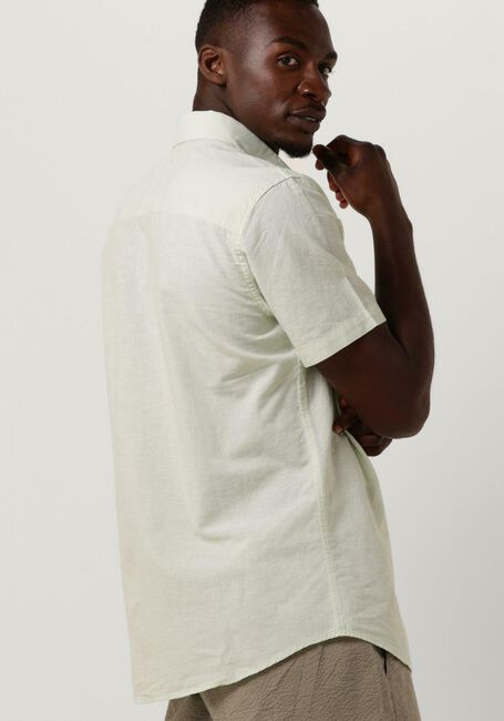 Grüne SELECTED HOMME Casual-Oberhemd SLHSLIMNEW-LINEN SHIRTS SS CLASSIC W - large