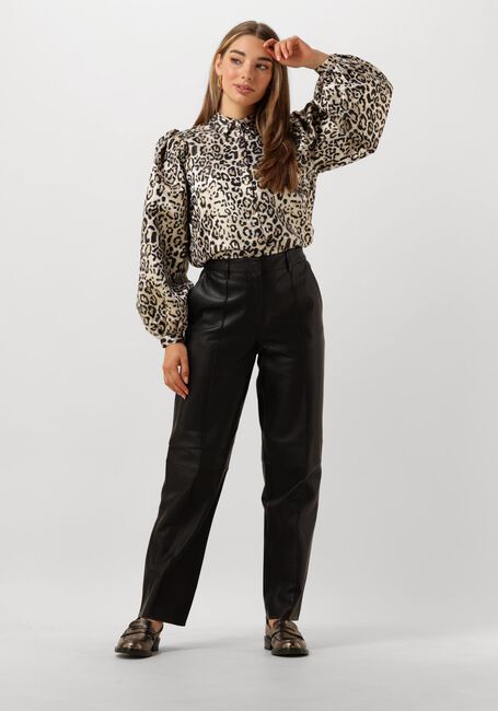 Goldfarbene NUKUS Blusen LETTIE BLOUSE PANTER - large