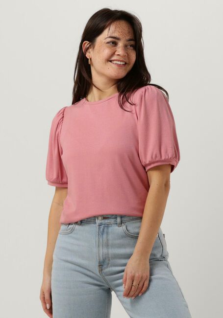 Hell-Pink OBJECT T-shirt OBJJAMIE S/S TOP - large