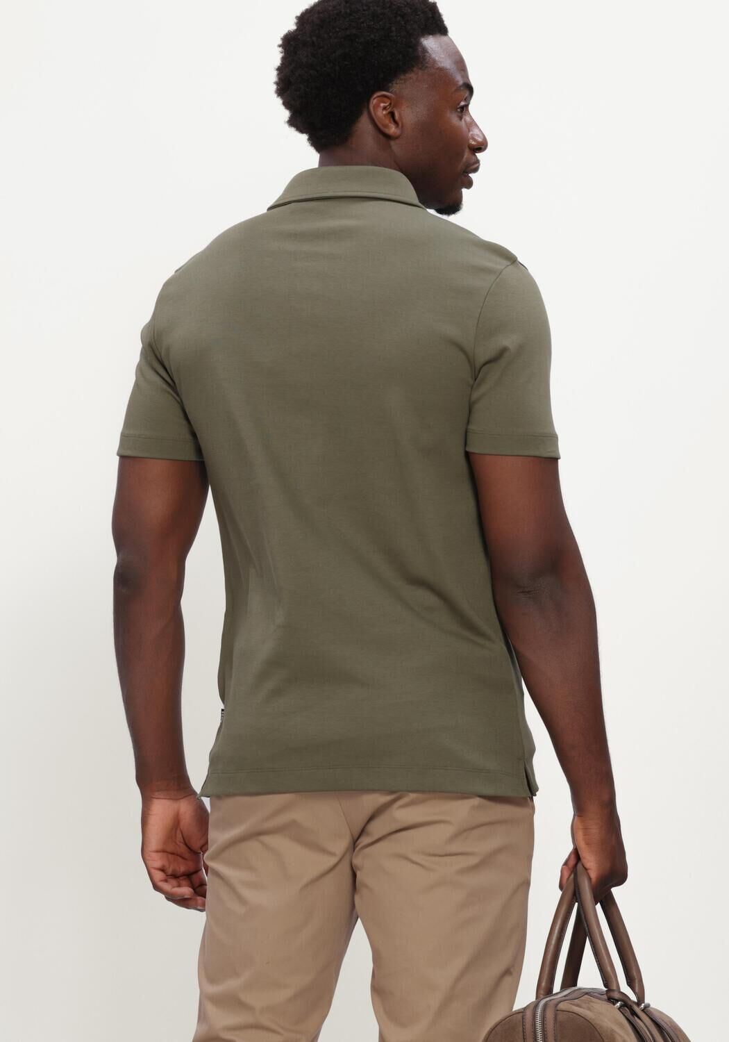 Khaki BOSS BLACK Polo-Shirt PALOSH 30 - large