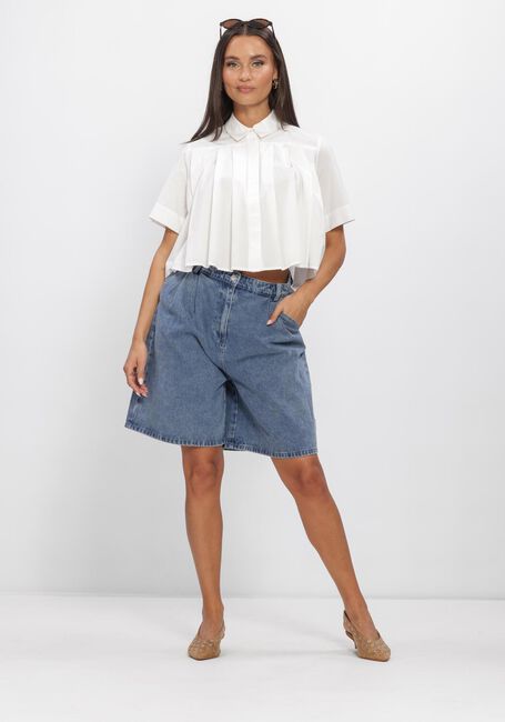 Wei&szlig;e Y.A.S. Blusen YASSKYMA SS SHORT SHIRT S. - large