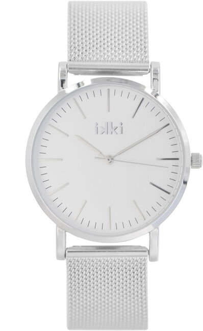 Silberne IKKI Uhr JANET - large