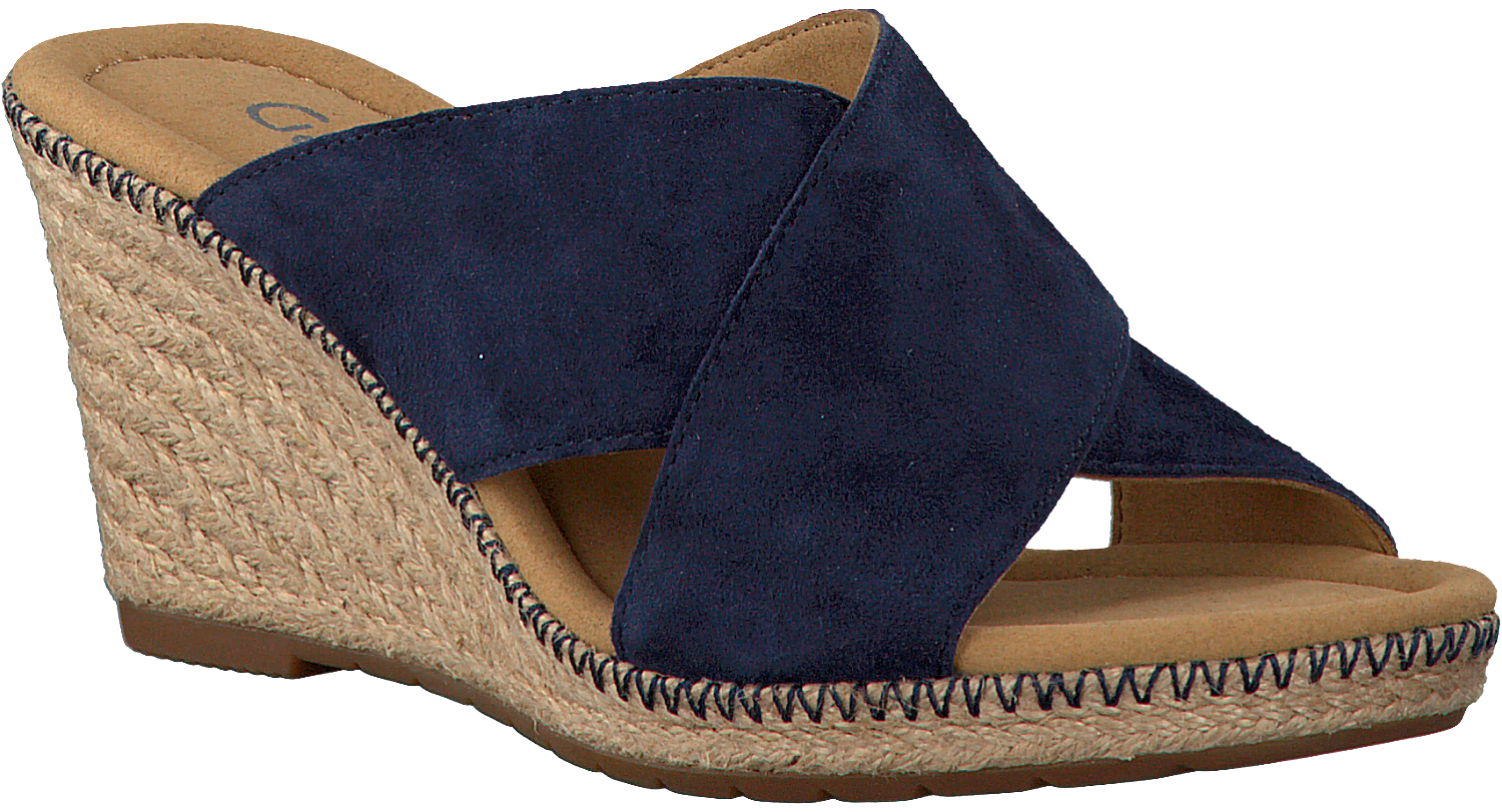 Blaue GABOR Pantolette 829 | Omoda Blaue GABOR Pantolette 829 | Omoda