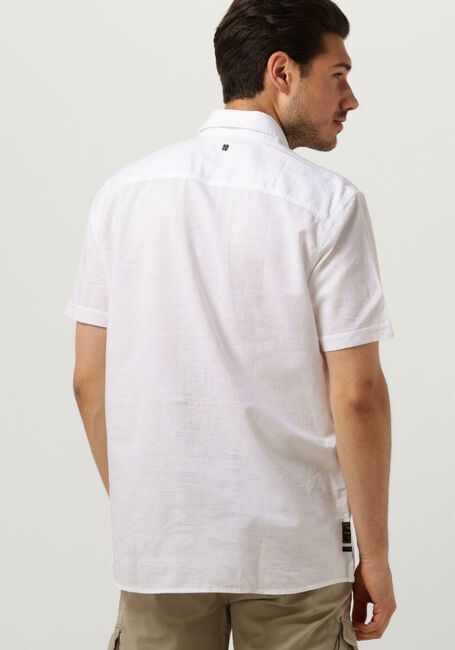 Weiße PME LEGEND Casual-Oberhemd SHORT SLEEVE SHIRT CTN LINEN CARGO WALKER - large