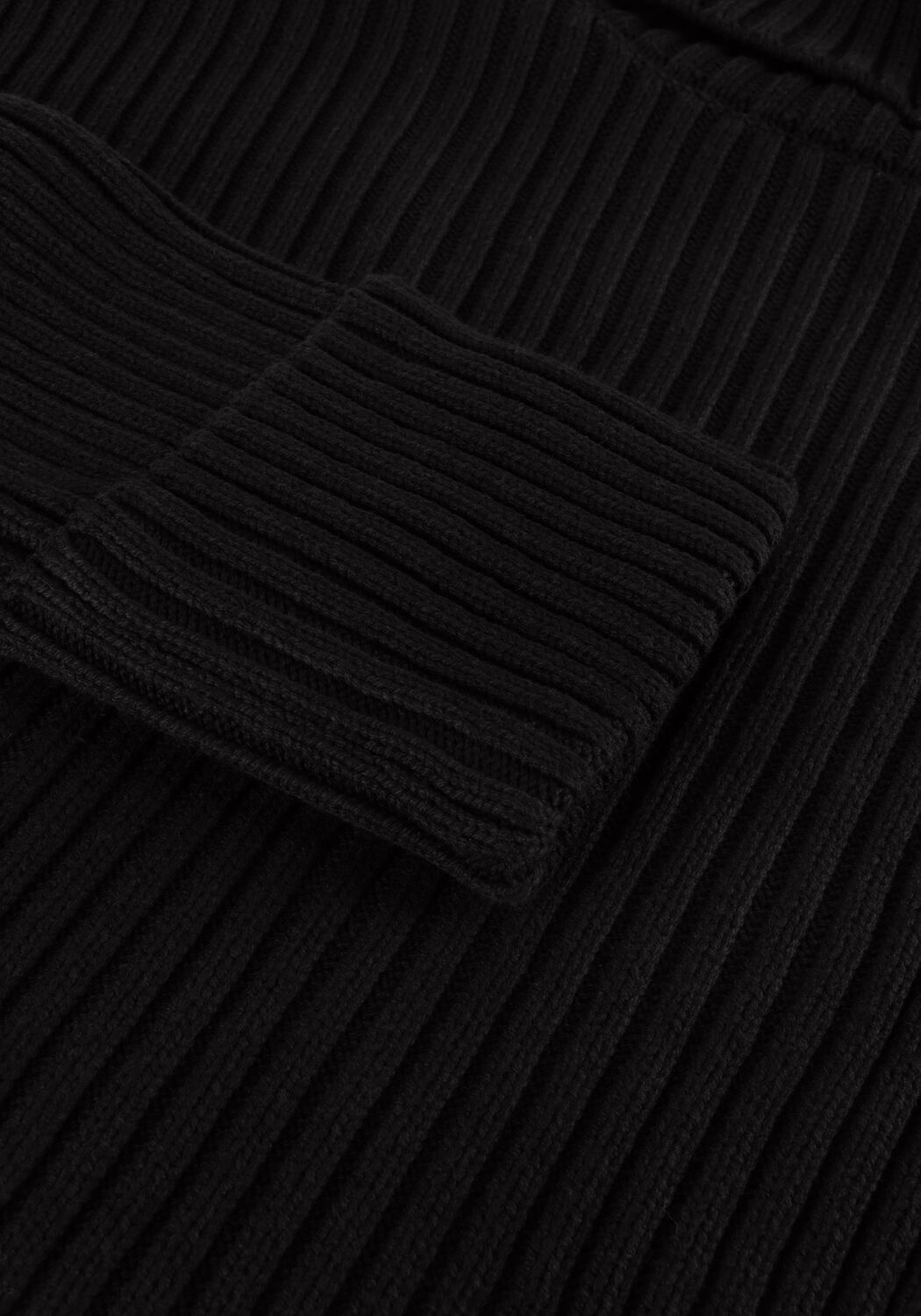 Schwarze NEO NOIR Rollkragenpullover BENSON CROPPED KNIT BLOUSE - large