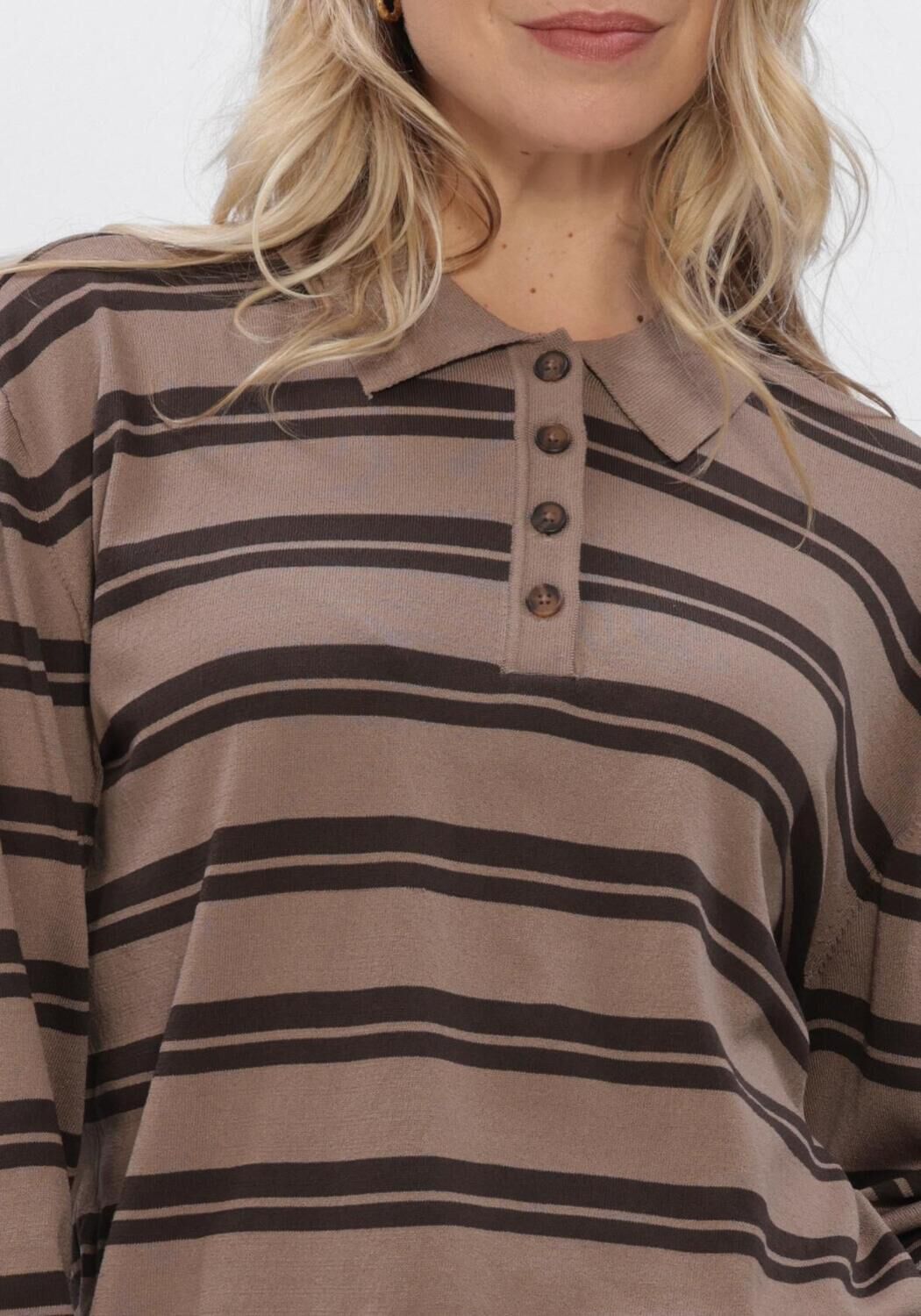 Sand MSCH COPENHAGEN Blusen MSCHDOROTHEA FAUSTINA SHIRT AOP - large