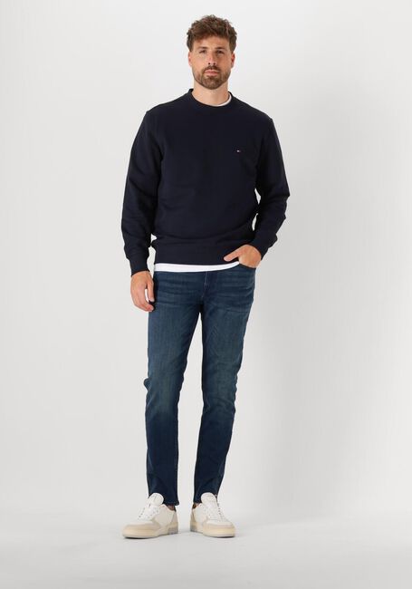 Dunkelblau TOMMY HILFIGER Pullover ESSENTIAL TERRY CREWNECK - large