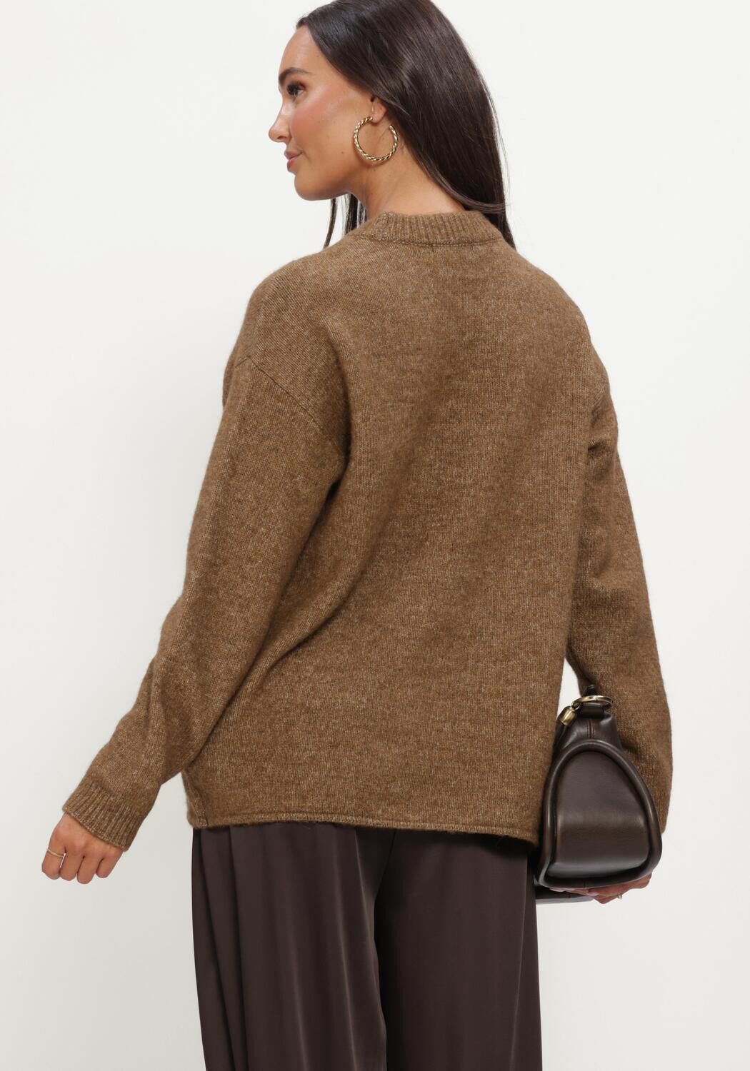 Braune JOSH V Pullover ELINA SWEATER - large