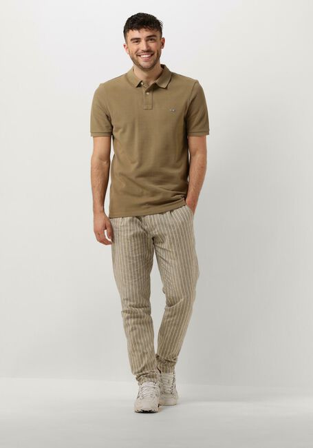 Olive THE GOODPEOPLE Polo-Shirt PAUL - large