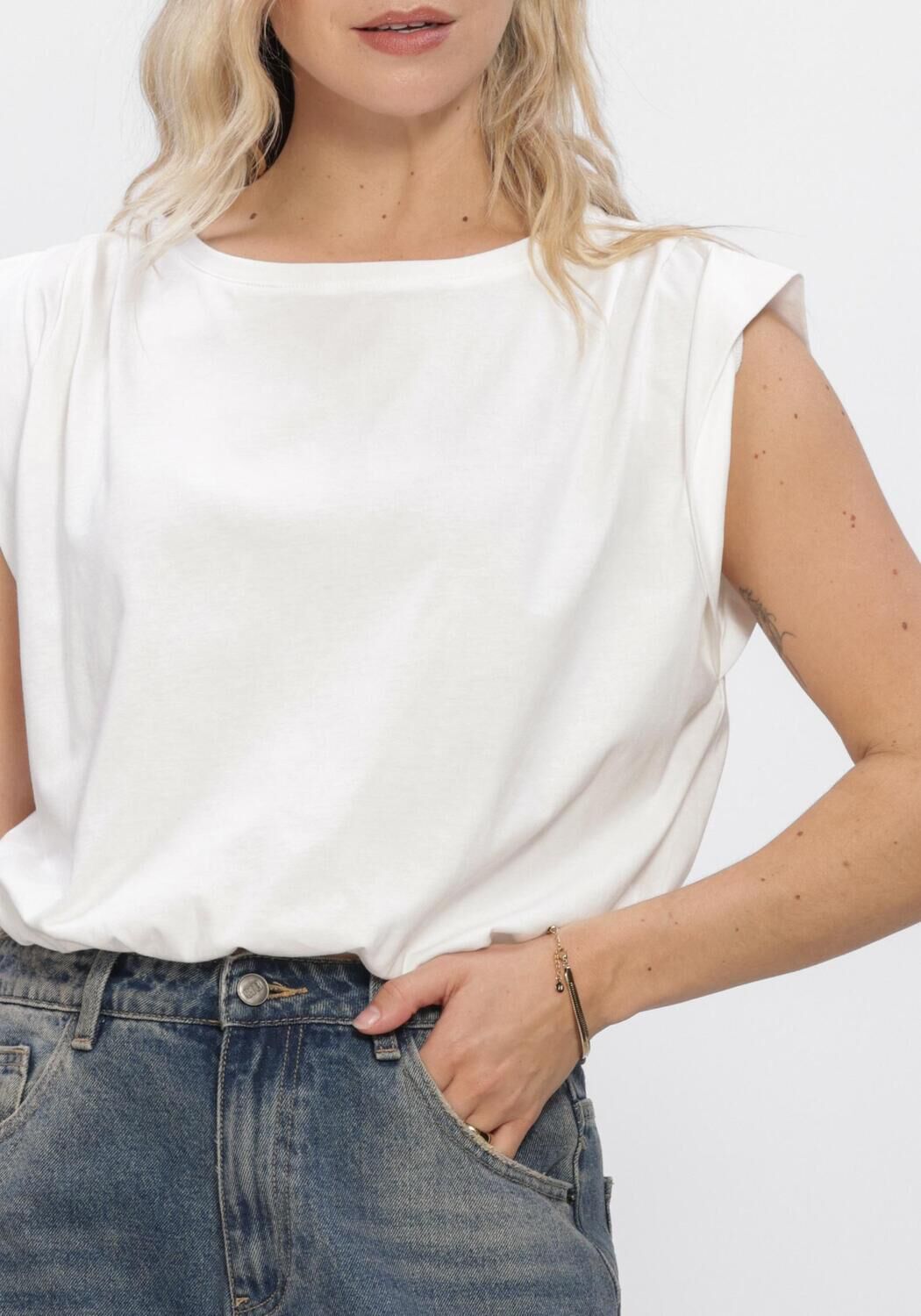 Wei&szlig;e SUNCOO T-shirt MARCHA - large