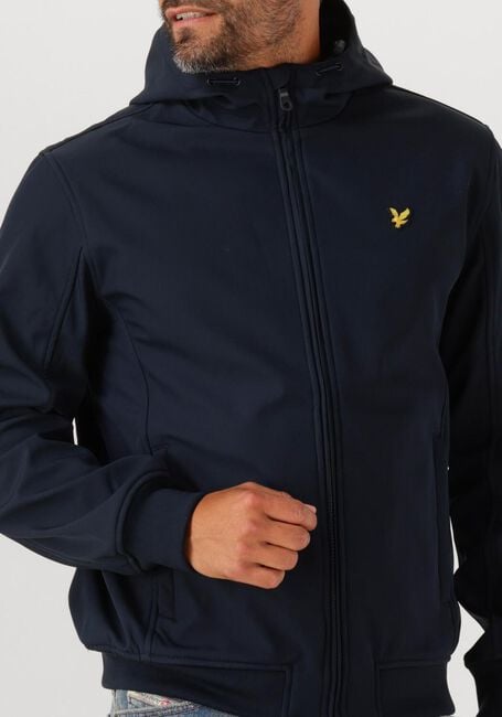 Dunkelblau LYLE & SCOTT Jack FLEECE BACK SOFTSHELL - large