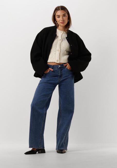 Weiße EDITED Strickjacke IDA CARDIGAN - large