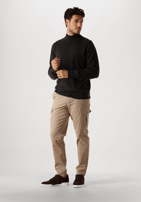 Braune PROFUOMO Pullover PULLOVER MOCK - large