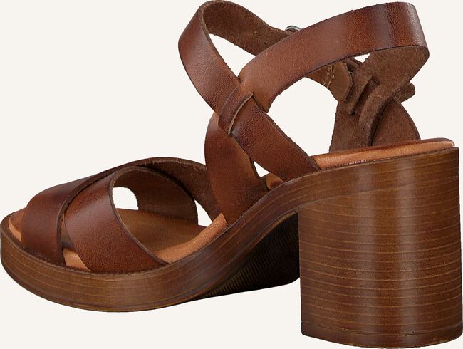 Cognacfarbene RED-RAG Flache Sandalen 79174 Cognacfarbene RED-RAG Flache Sandalen 79174 - large