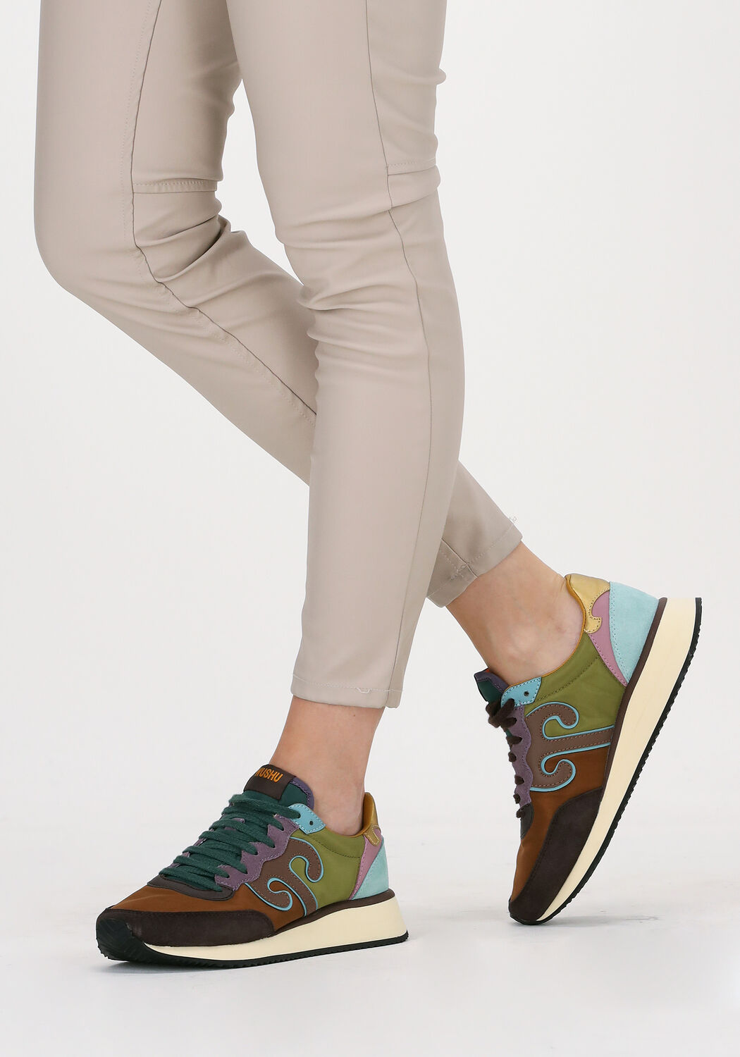 Mehrfarbige/Bunte WUSHU Sneaker Low MASTER - large