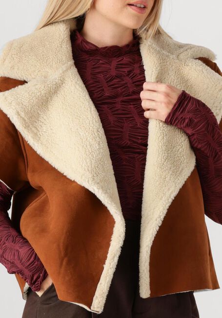 Braune EST'SEVEN Jack CARDIGAN CAPE LOUISE - large